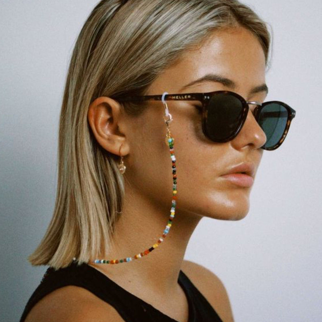 Multi-Colored Beaded Glasses Holder Chain kalsten