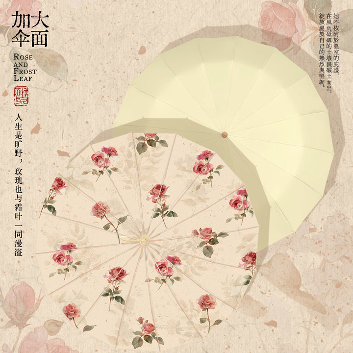 Women's Elegant Flower Umbrella Kalsten
