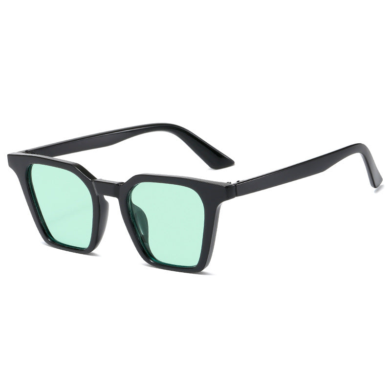 Women's square sunglasses with distinctive shield design and UV protection Kalsten