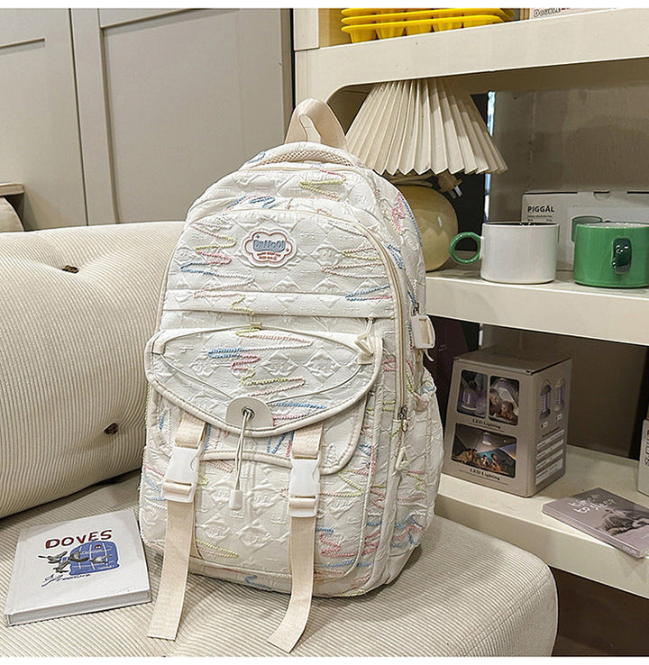 Fashion-Forward Utility School Backpack Kalsten
