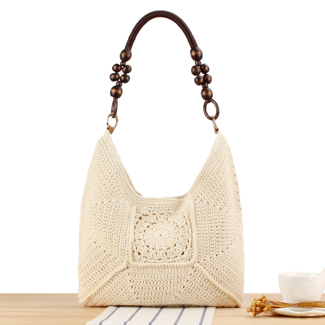 Handbag with Artistic Crochet Pattern Kalsten
