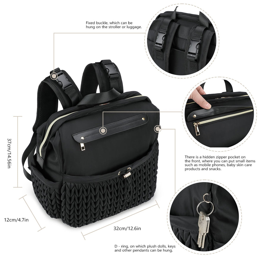 More elegant and spacious wrap backpack Kalsten