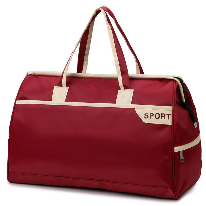 Sporty travel bag with reinforced handles and generous interior Kalsten