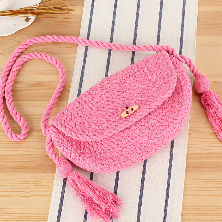 Handbag with stylish tassels Kalsten