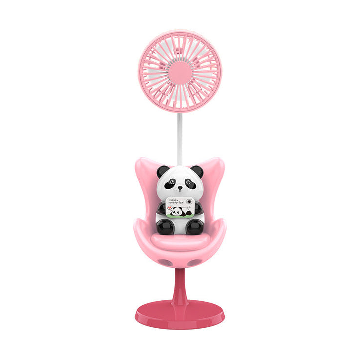 Unisex Creative Table Fan with Bear Figure Kalsten