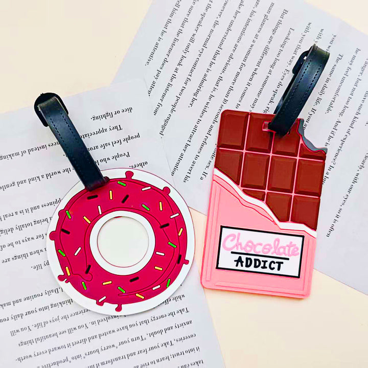 Unisex Luggage Tag in Chocolate Format Kalsten