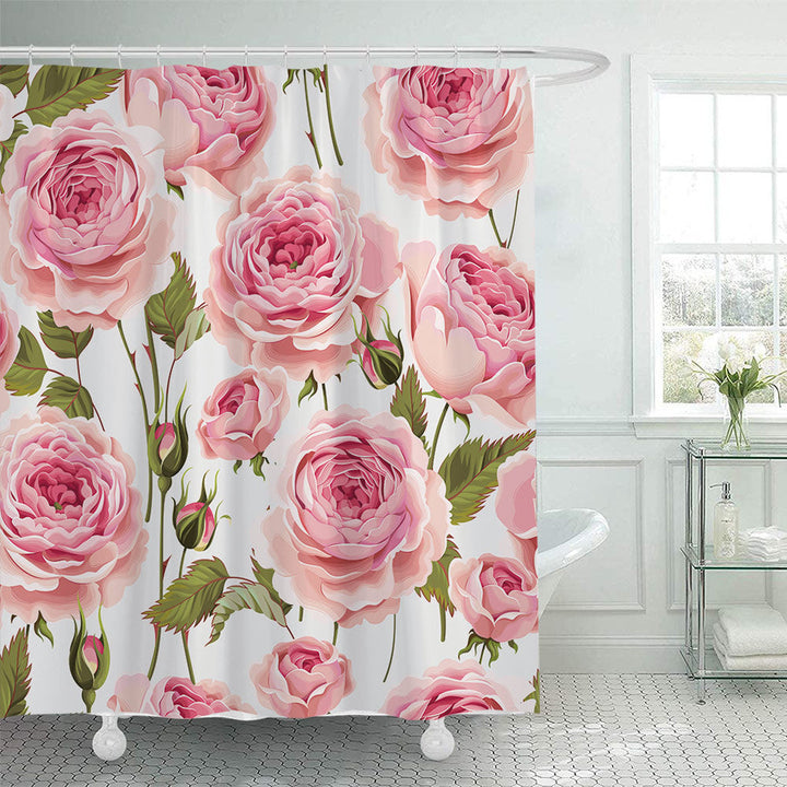 Floral Design Shower Curtain Kalsten