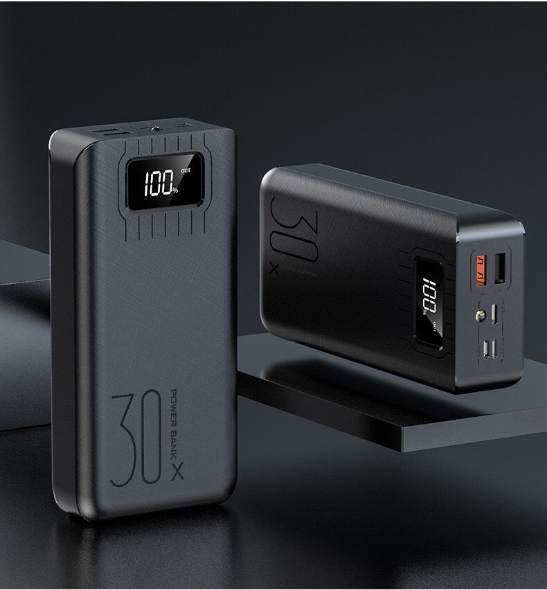 High-performance power bank with intelligent LCD display and two USB ports Kalsten