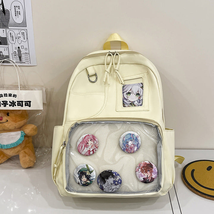 Anime Character-Themed School Backpack