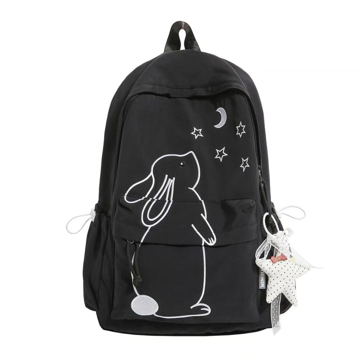 Bunny Embroidered Backpack Kalsten