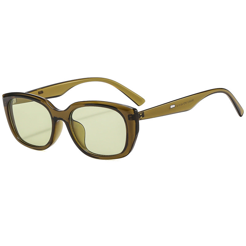 Women's fashionable oversized sunglasses with stylish plastic frame Kalsten