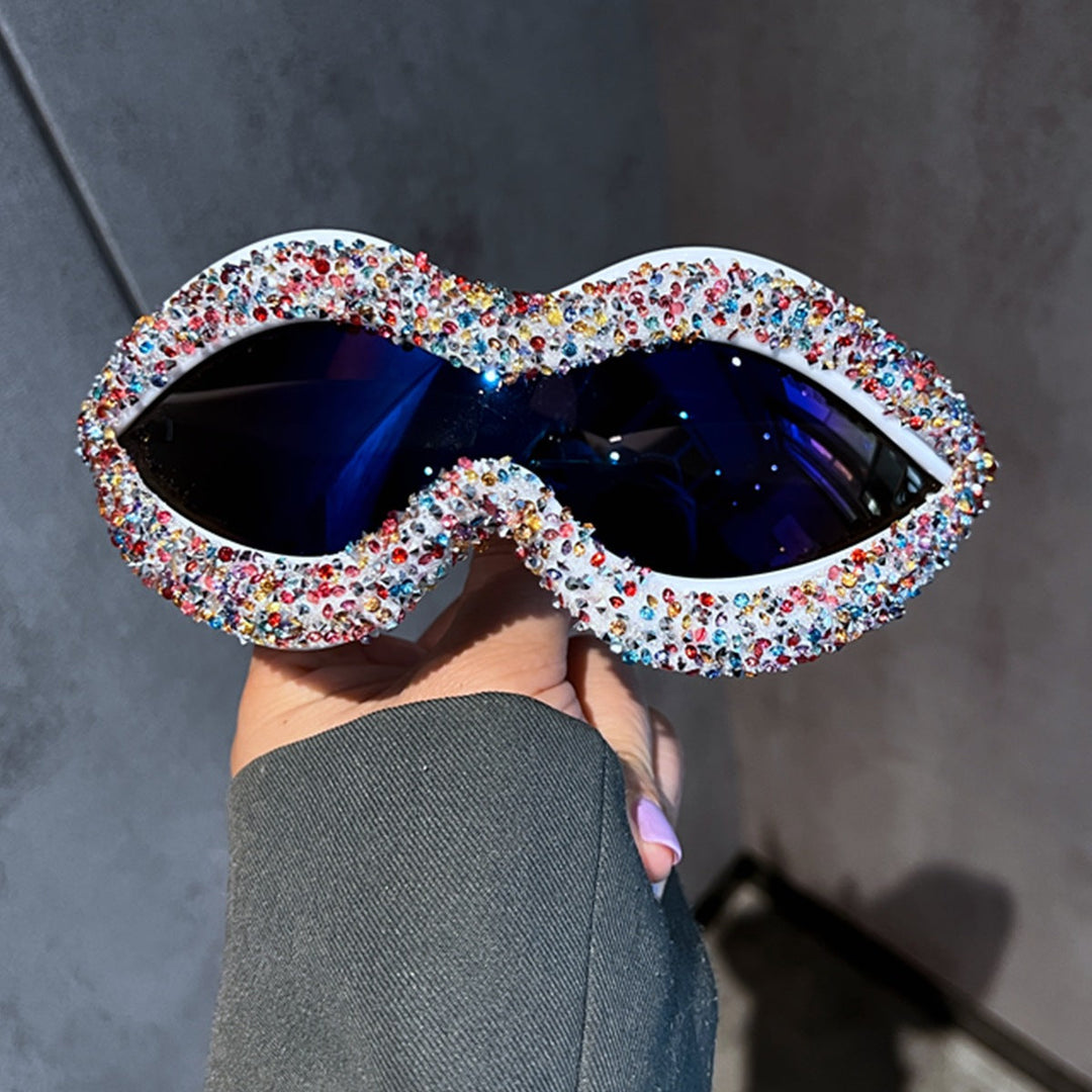 Women statement sunglasses with sparkling crystal embellishments Kalsten