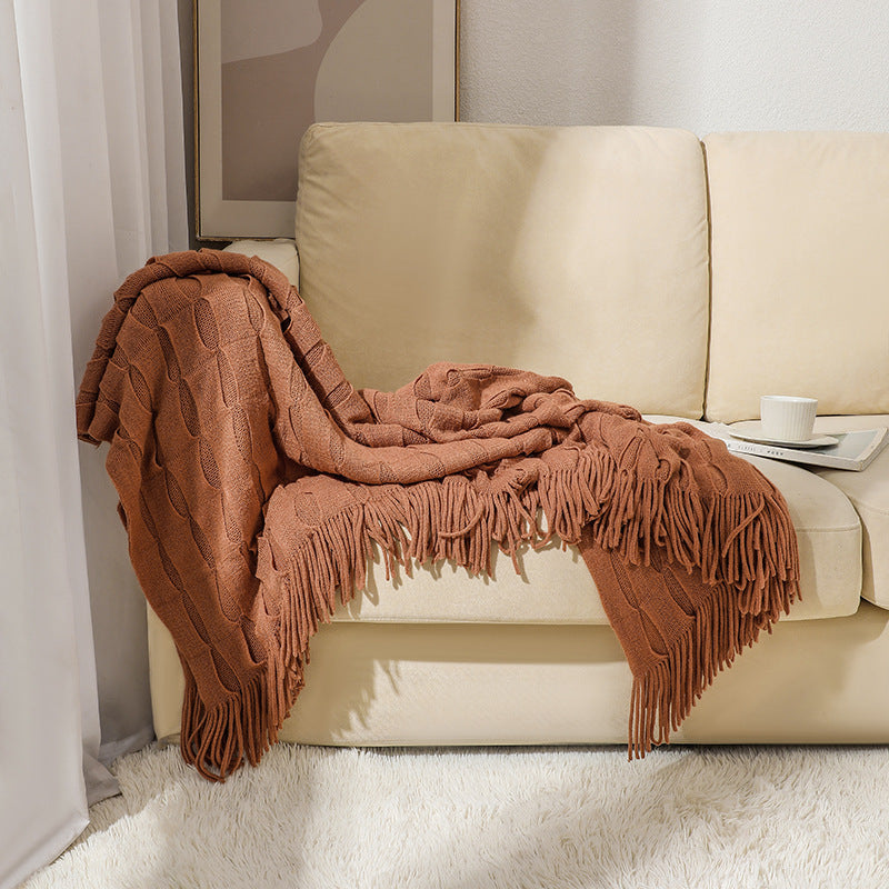 Unisex Cozy Decorative Throw Blanket