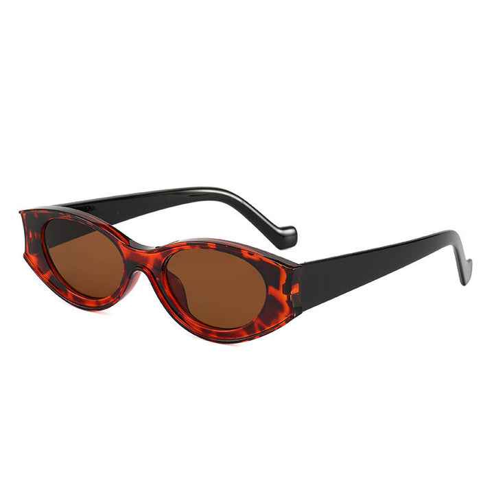 Women's Cat-Eye Sunglasses with Contrasting Frame Design Kalsten