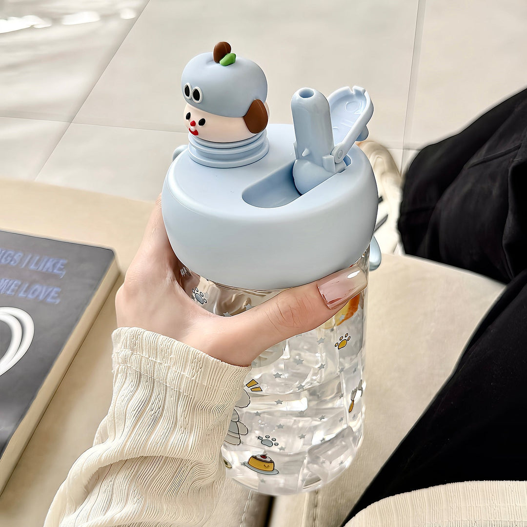 Unisex water bottle with cheerful Christmas design Kalsten