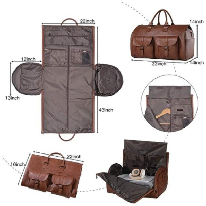 Elegant Travel Bag with Double Side Pockets Kalsten
