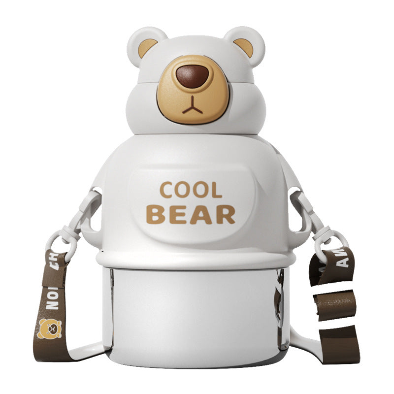 Unisex water bottle in bear design by Kalsten