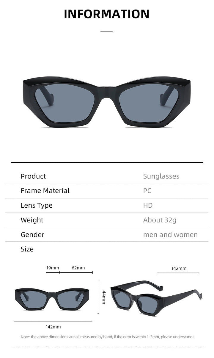 Ladies fashionable sunglasses in extravagant leopard pattern Kalsten