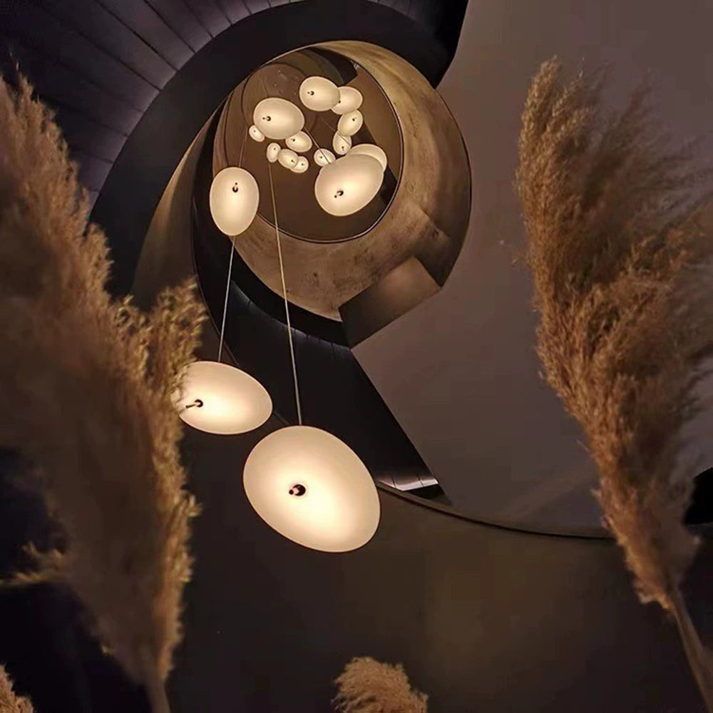 Modern Glass Pebbles Pendant Light | Kalsten