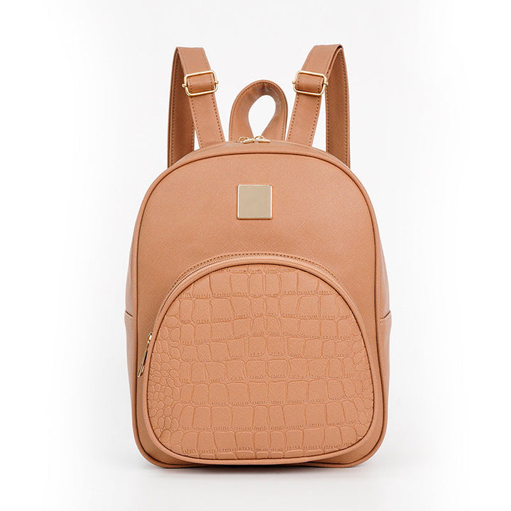 Fashionable backpack with structured material Kalsten
