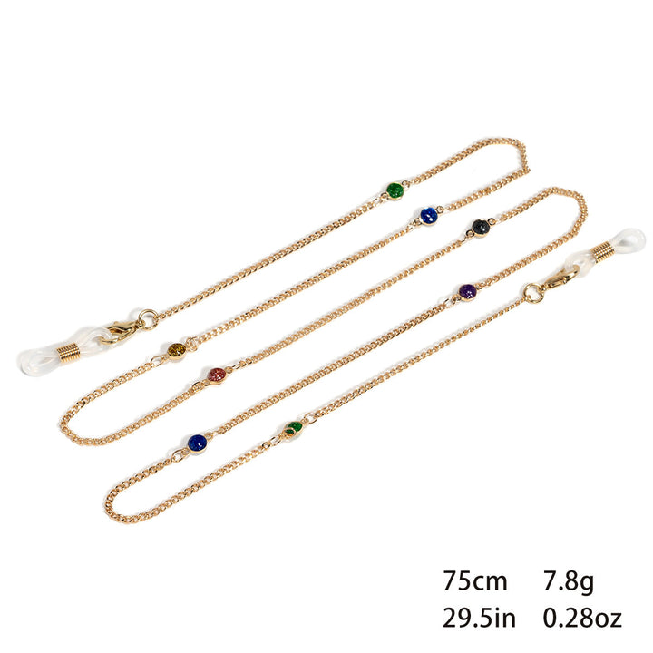 Decorative Eyewear Chain with Colorful Beads Kalsten