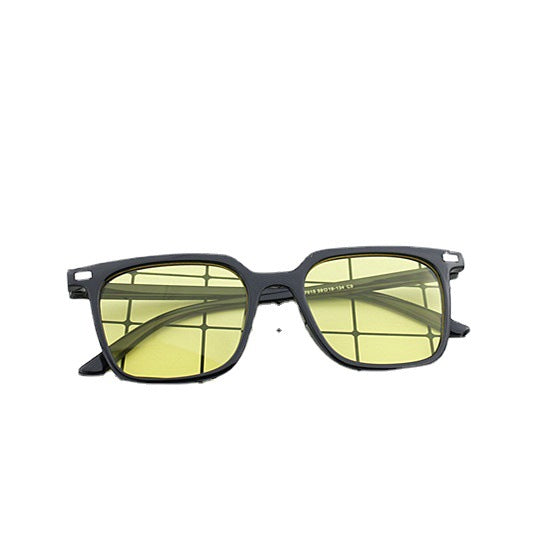Women's modern square sunglasses with minimalist frame structure Kalsten