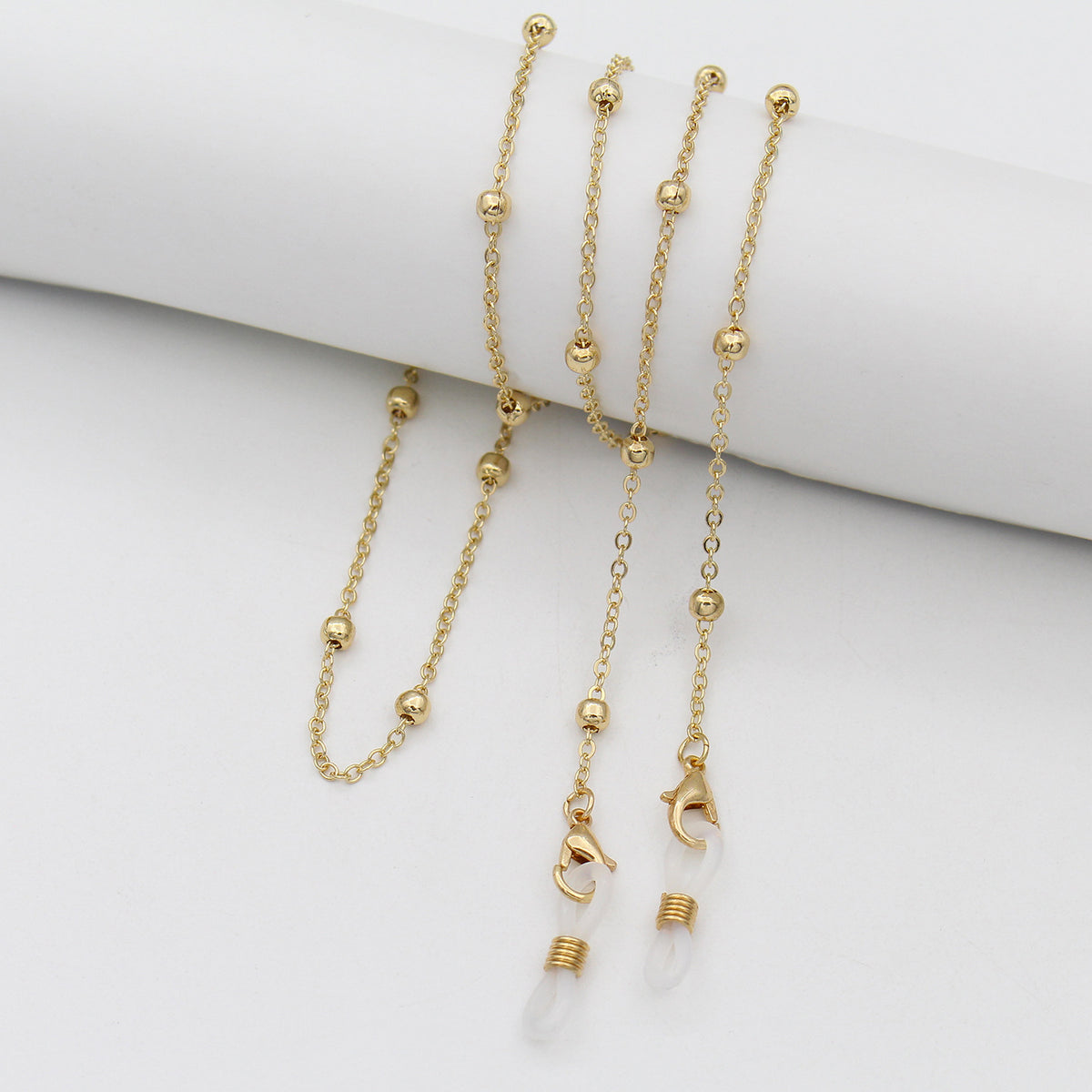 Multicolor Gemstone Eyewear Chain Acalora