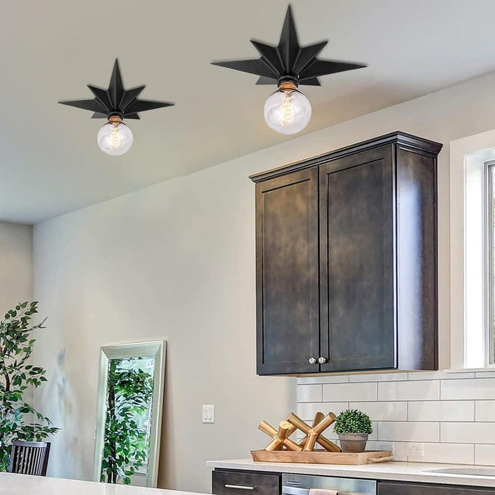 Kalsten | Modern Star-Shaped Ceiling Lamp