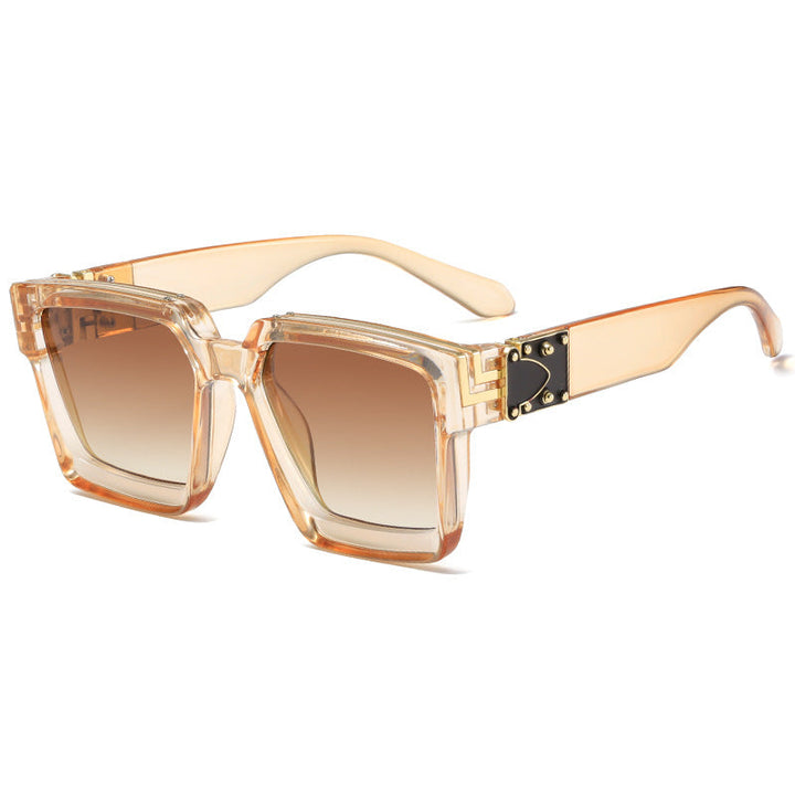 Women's square designer sunglasses with striking frame Kalsten