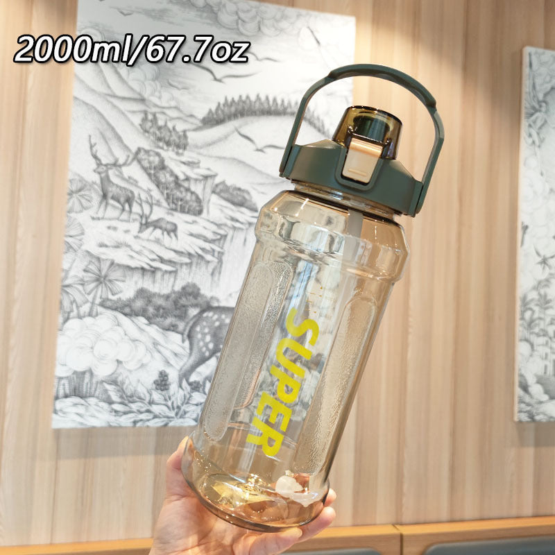 Women's practical water bottle with large capacity and leak-proof lid Kalsten