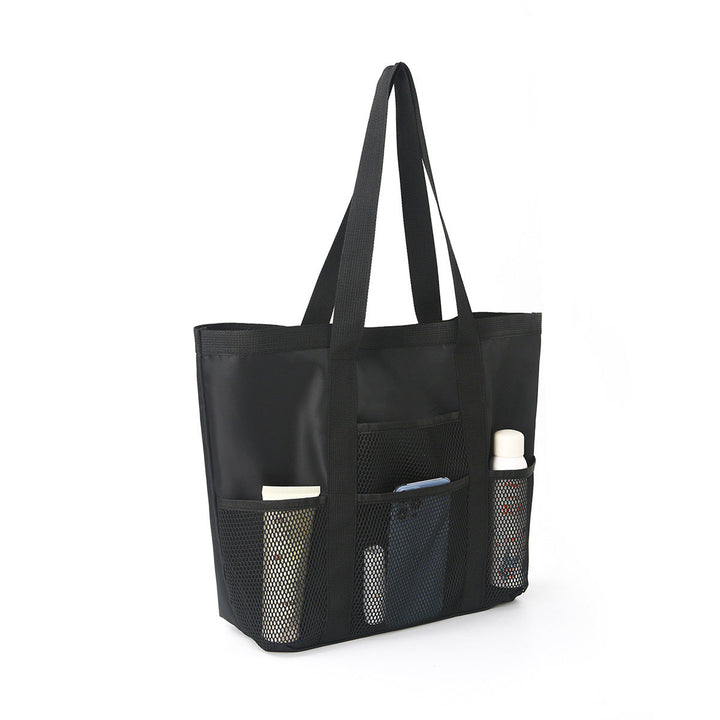 Padded shopping bag with side mesh pockets Kalsten