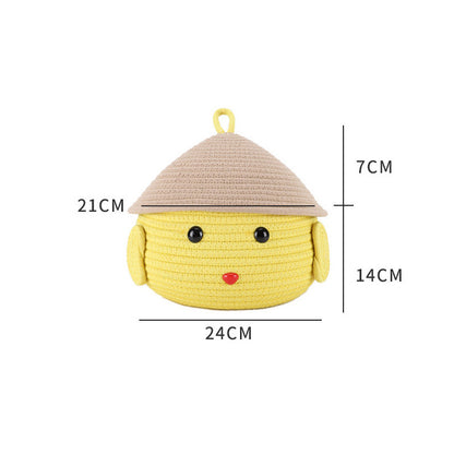 Playful storage basket Acalora