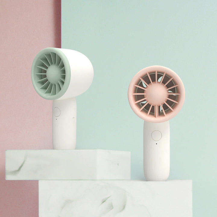 Unisex compact rechargeable handheld fan with quiet turbine fan Kalsten