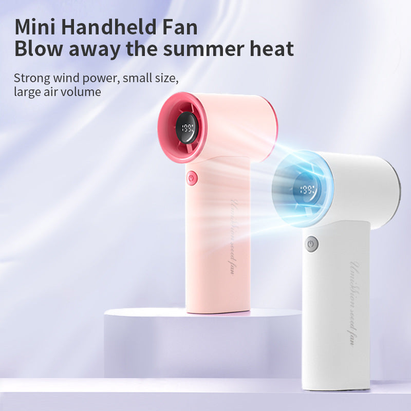 Unisex nan compact digital travel hair dryer with LED temperature display and quiet motor Kalsten