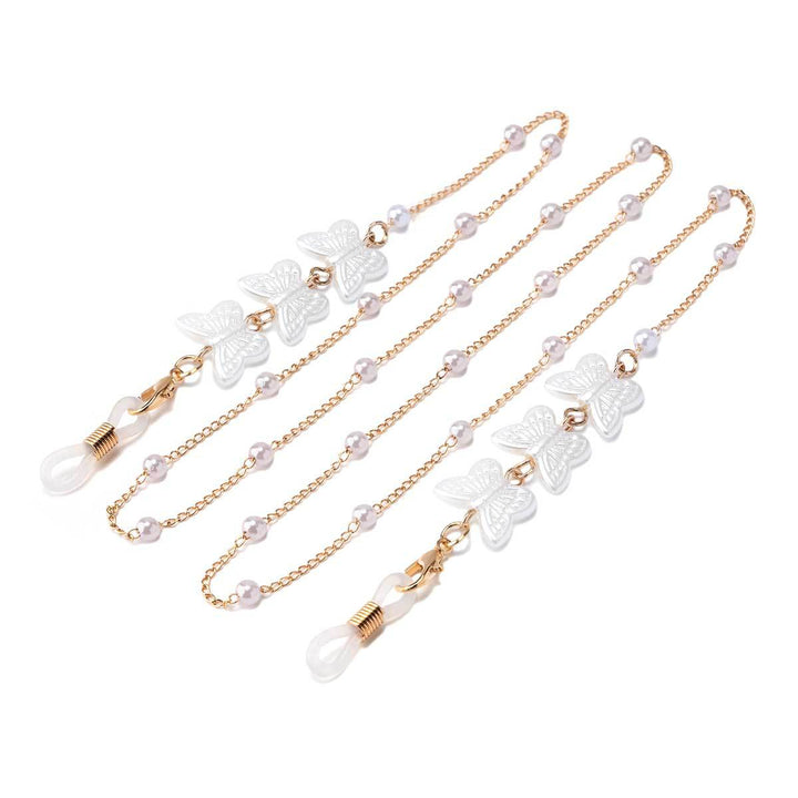 Elegant Heart-Shaped Pearl Chain kalsten