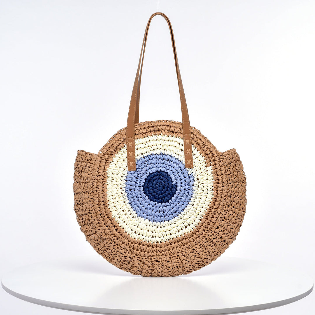 Handmade Round Rattan Bag Kalsten