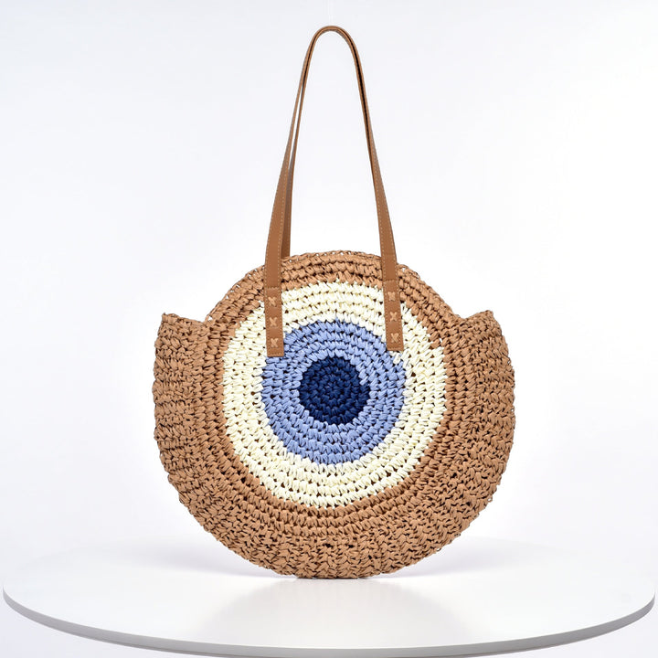 Handmade Round Rattan Bag Kalsten