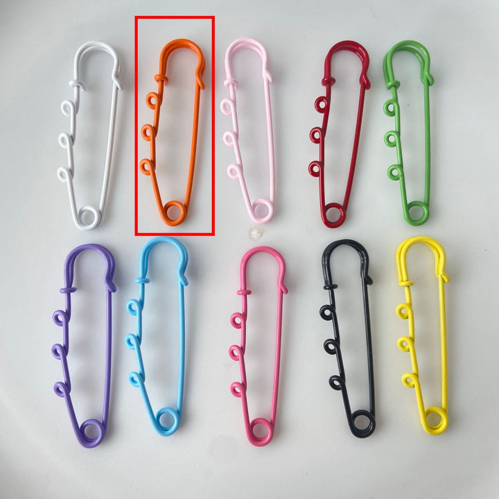 Decorative Safety Pin Brooch Kalsten