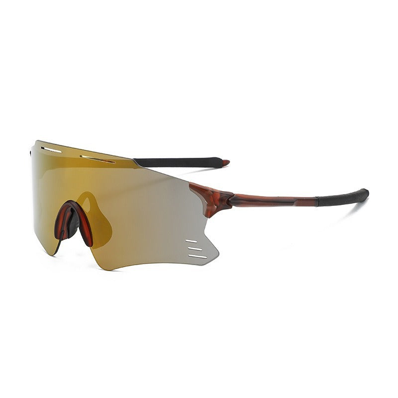 Unisex nan sporty sunglasses with a single-piece visor polarized lenses non-slip nose pad Kalsten