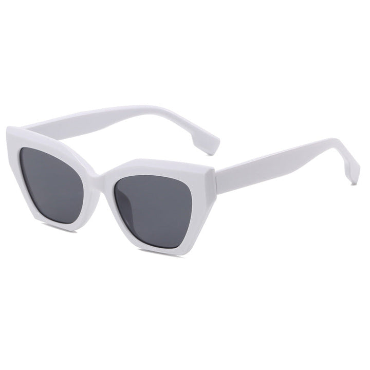 Women’s asymmetrical oversized sunglasses with trendy frame Kalsten