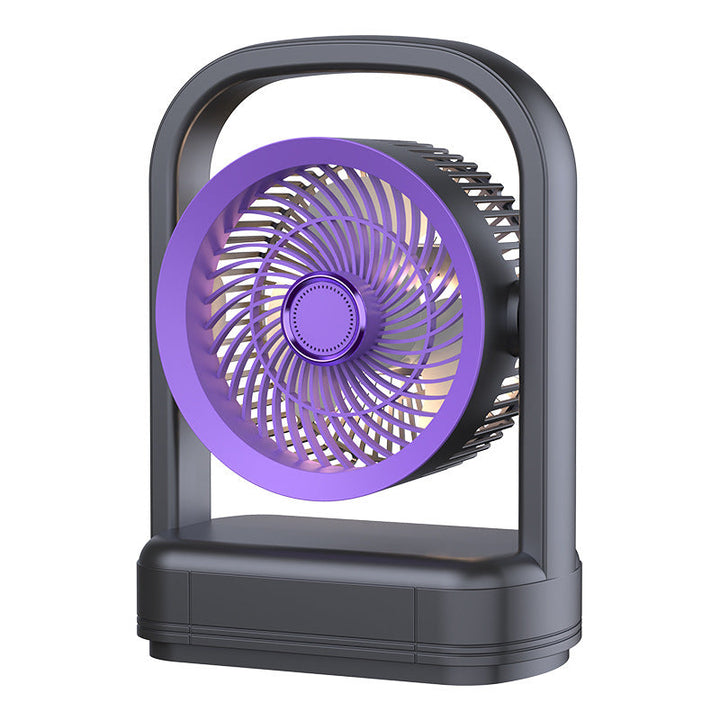 Unisex Rechargeable Oscillating Desk Fan Kalsten