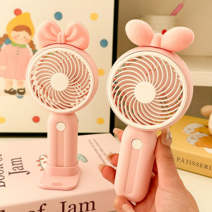 Unisex Handheld Fan in Playful Bunny Design Kalsten