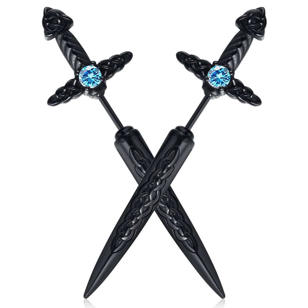Gothic Sword-Shaped Brooch Kalsten