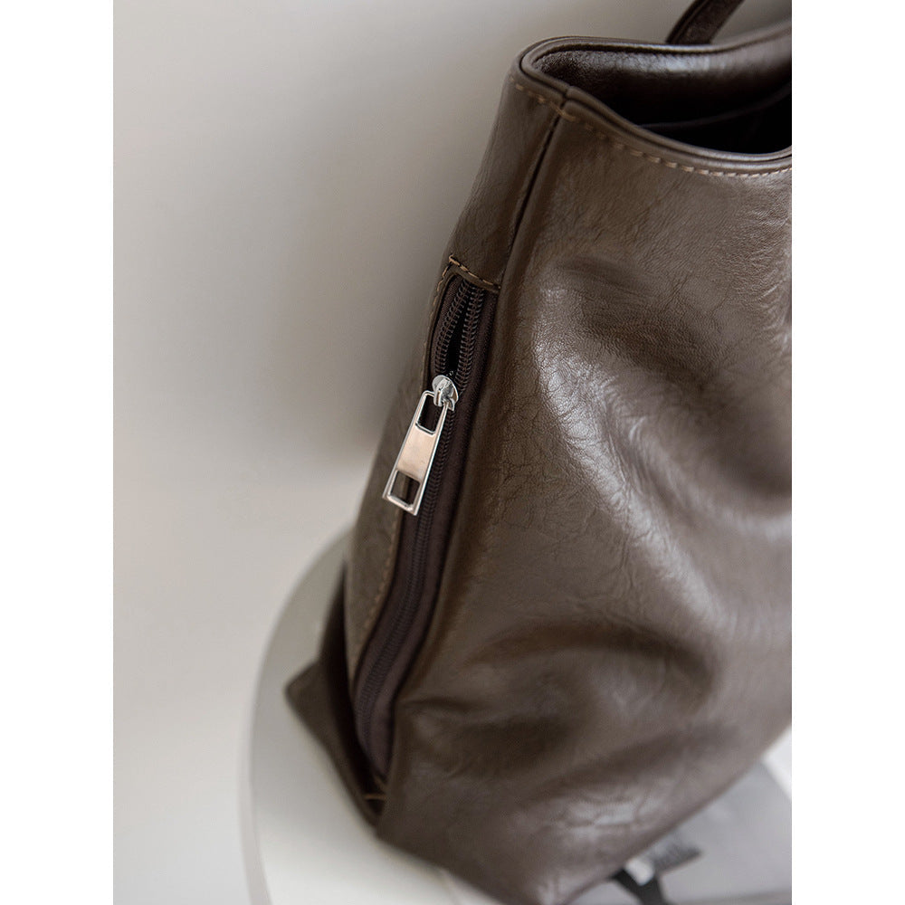 Durable Everyday Leather Tote Kalsten