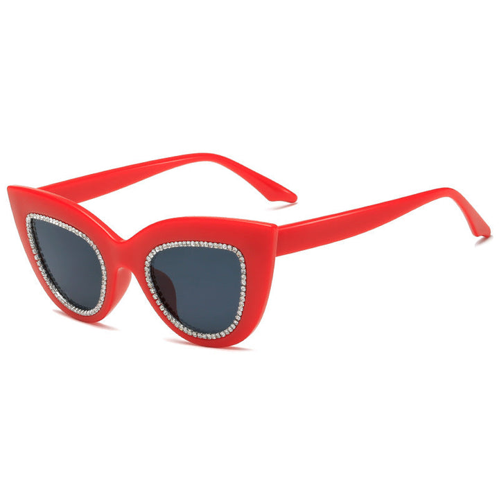 Ladies Cat-Eye Sunglasses with Sparkling Accents Kalsten