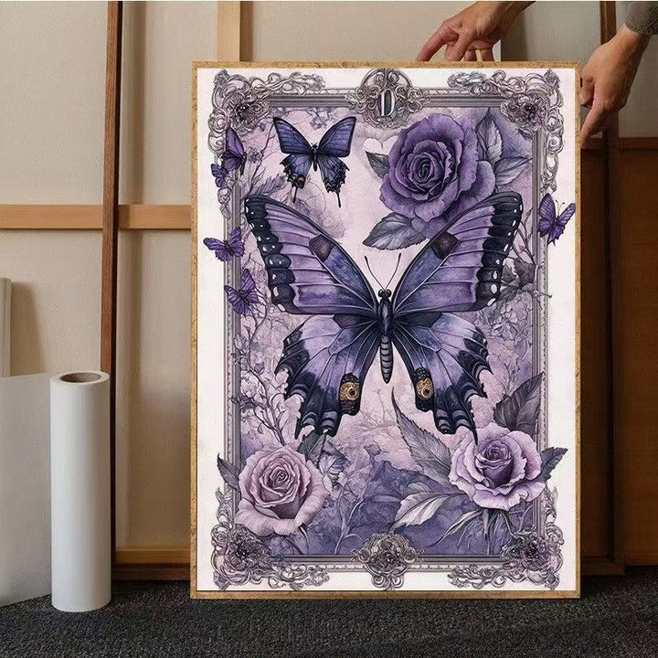 Butterfly-Themed Decorative Art Print Kalsten