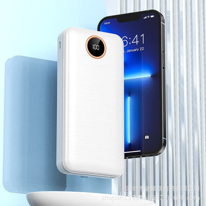 Portable power bank with intelligent fast charging and digital display Kalsten