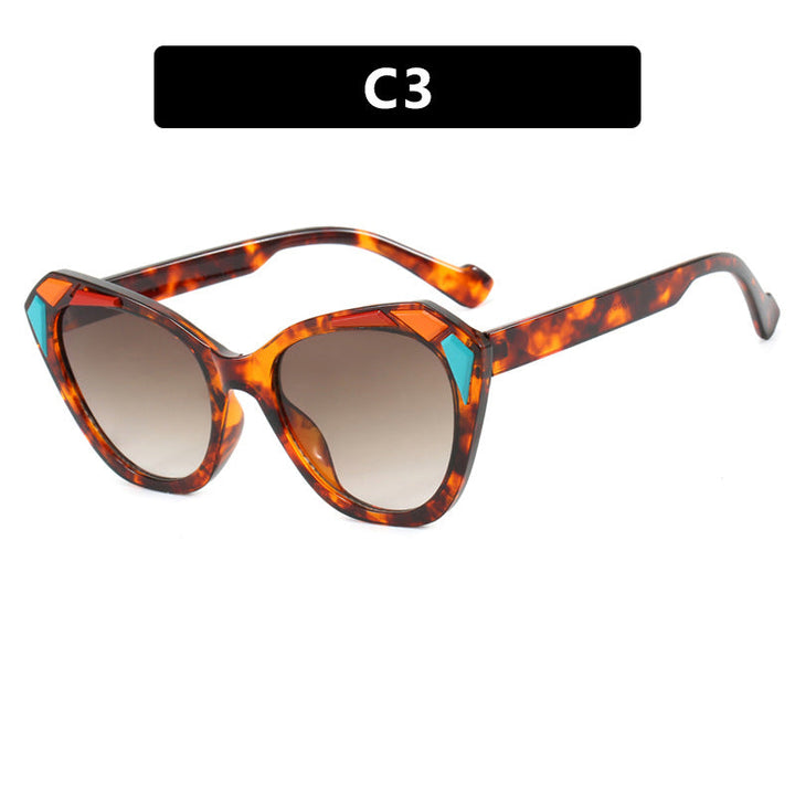 Ladies Cat Eye Sunglasses with Fashionable Details Kalsten