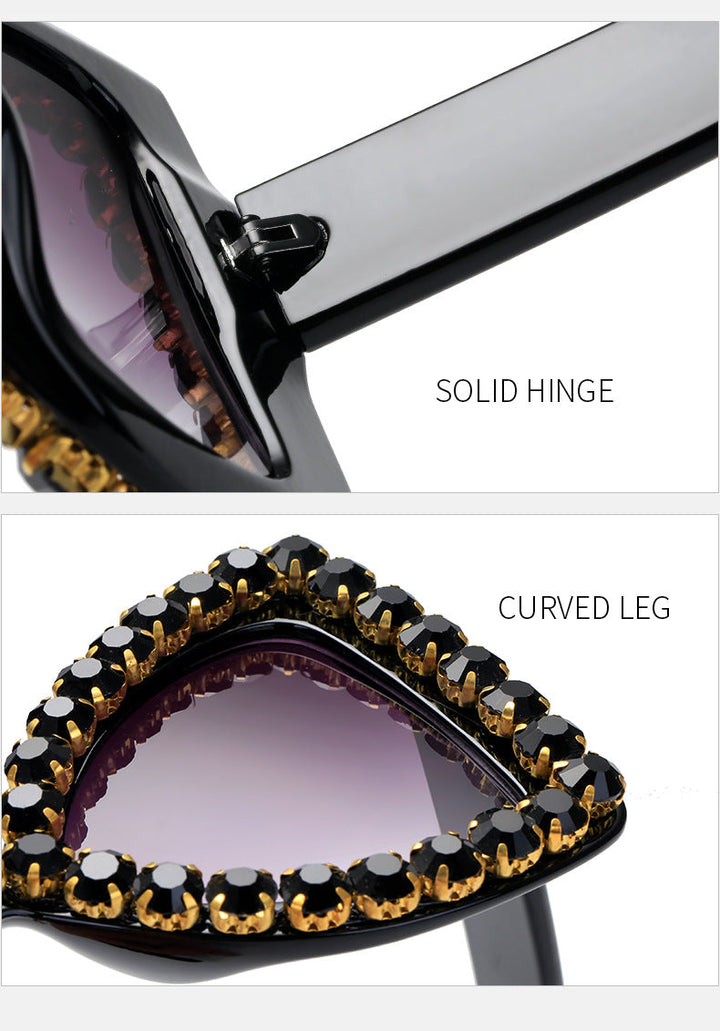 Ladies Glamorous Sunglasses with Crystal Decoration Kalsten