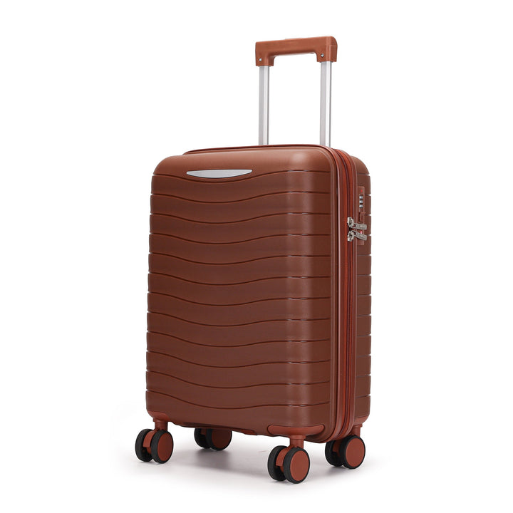 Hard Shell Suitcase Set with Innovative Pocket Organization Kalsten